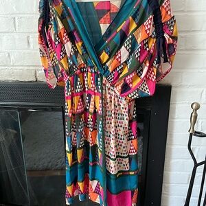Maeve Multicolor Geometric Dress